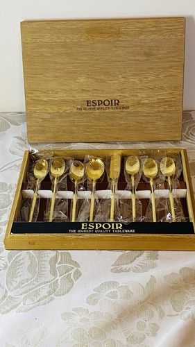 Unused vintage piece gold - unused, 8-piece