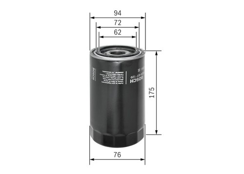 Bosch f026407129 oil filter - f026407129,