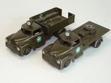 TEKNO DENMARK 951 / 955 DODGE MILITARY PERSONNEL CARRIER POM POM TRUCK X2  (390)