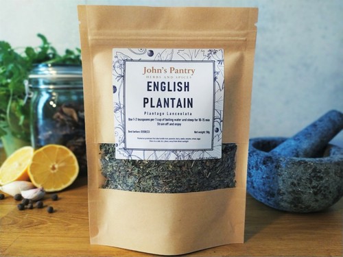 English plantain dried leaf - plantain,