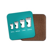 Funny coffee coaster monday - funny,