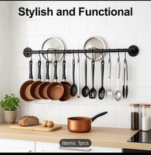 Wall-Mounted Pot & Pan Rack