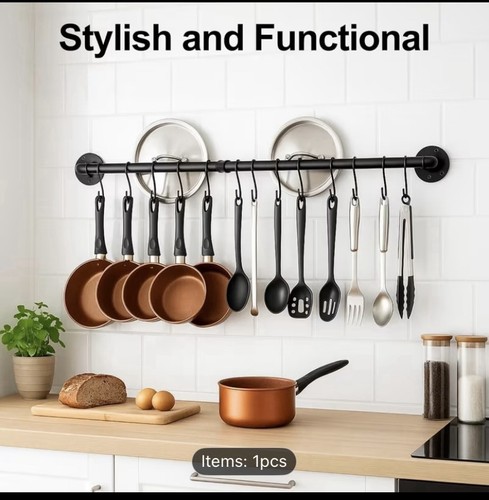 Wall mounted pot - pot, rack