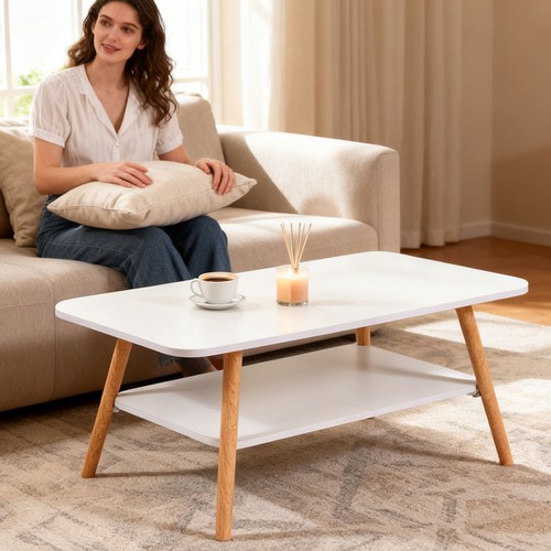 White natural wood - white/natural,