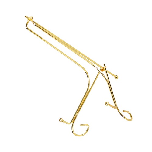 Golden iron stand metal - iron,