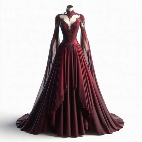 Vintage victorian burgundy - vintage,