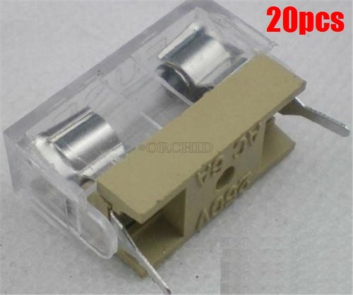 20pcs panel mount pcb fuse - 20pcs,