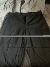Dark Grey Pinstripe Suit
