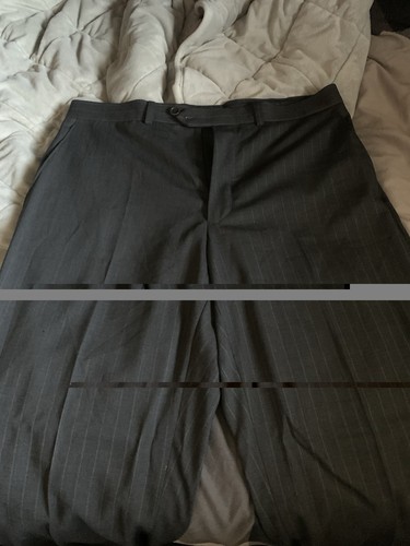 Dark grey pinstripe - grey, suit