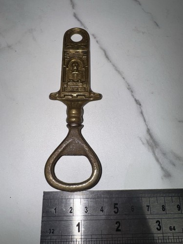 Vintage brass shakespeare head - brass,