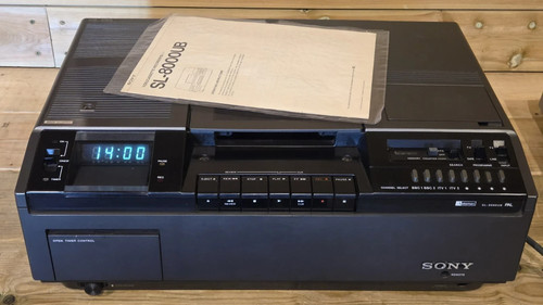 Vintage sony betamax 8080ub - sony, sl-8080ub