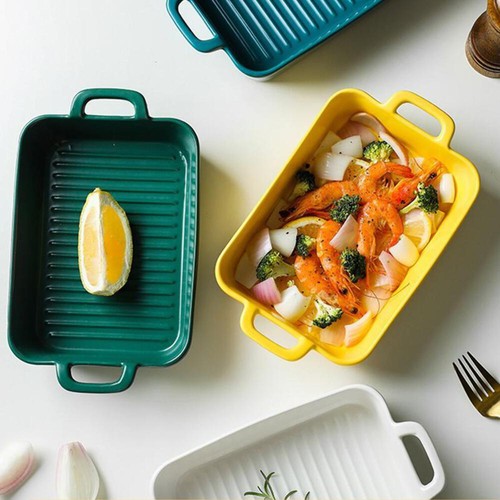 Kathy porcelain roasting tray - porcelain,