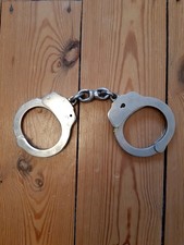 Vintage Hiatt Handcuffs. The