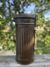 Original WW2 German Gas Canister Dated 1944 and named