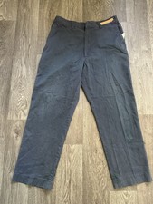 Men's Dark Blue Chino Trousers