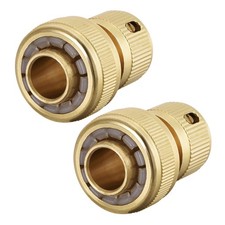 2pcs 3/4 inch Brass Water Hose