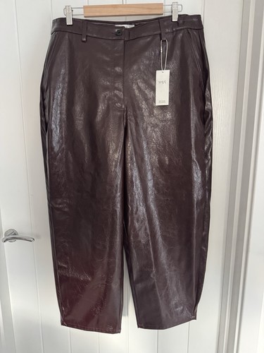 Bnwt red wine wide - m&s, red/wine