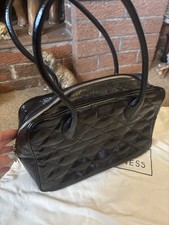 Lulu Guinness Black Leather
