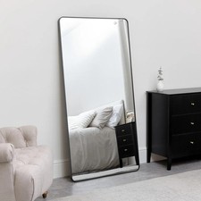 Large Black Curved Framed Wall