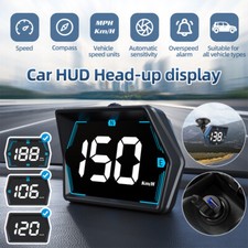 HUD GPS Head Up Display Speedometer Car Universal Speedo Speed MPH KMH Universal