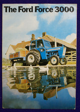 FORD FORCE 3000 1970's BROCHURE AGRICULTURE FARM TRACTOR SPECIFICATION DATA