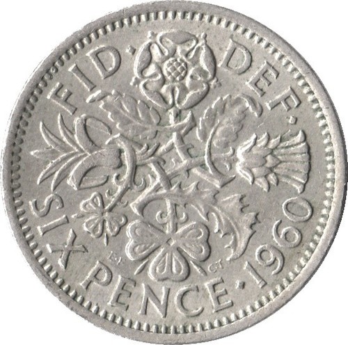Lucky sixpence charm buy - lucky,