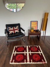 Danish Mid Century Vintage Rya