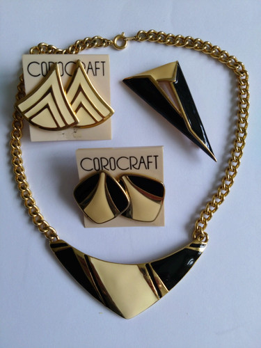 1980s corocraft goldtone - corocraft,