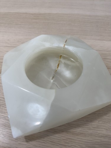 Vintage mid century - mid, alabaster