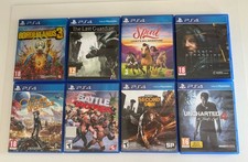 Bundle of 8 PS4 Games