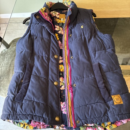 Joules women navy gilet with - women's,