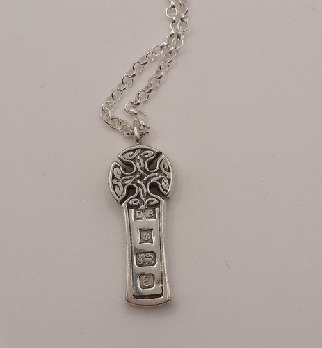 Sterling silver celtic cross - celtic,