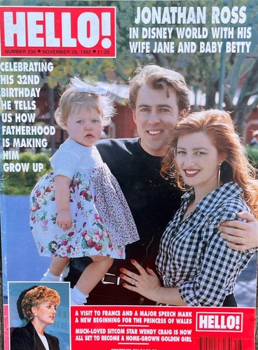 Hello magazine 1992 jonathon - 1992,