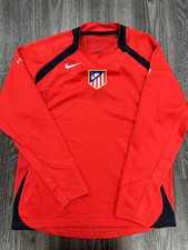 Original Authentic Nike Atletico Madrid 2005/2006 Training Shirt Jumper Mens M