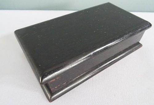 Antique jewellery box ebony - jewellery,