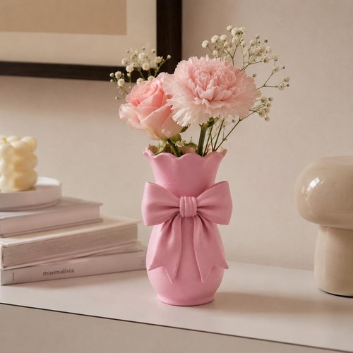 Creative flower vase mini pink - creative,