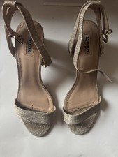 Dune Gold And Silver Sandals Uk41
