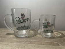 Staropramen pint and half pint