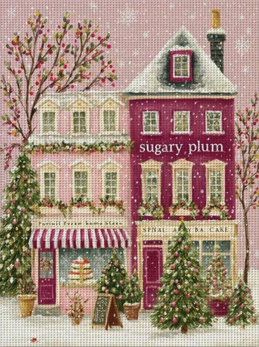 Printed cross stitch kit - stitch, ct