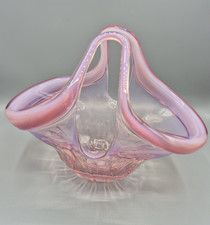Large Pink Murano Heavy Art