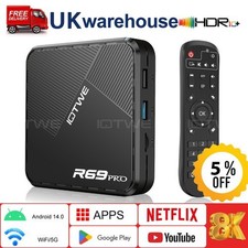 New Android 14.0 TV Box 4G 128