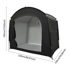 Bike Storage Shed for 1-4