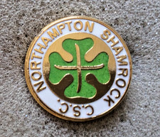 Celtic Supporters Club Northampton Shamrock Badge