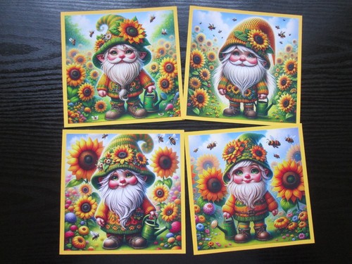 Gnomes the sunflower - 4, in