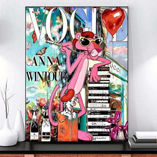 3pcs pink panther - pop, art