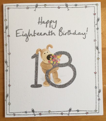 Happy 18th birthday boofle - 18th,