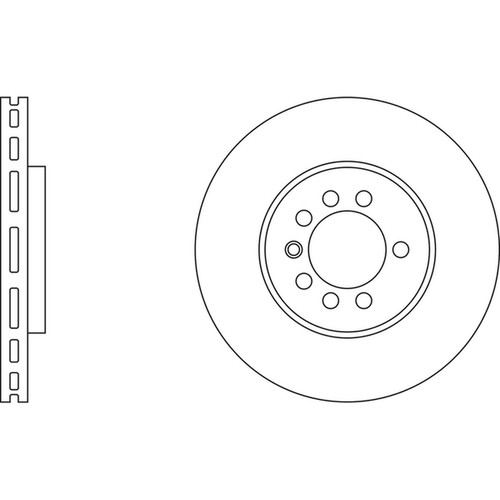 Brake discs vented for - 2x,