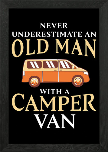 Old man camper - camper, van