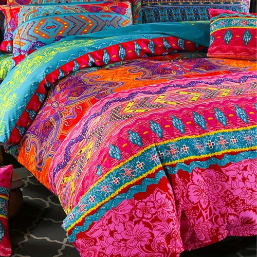 Bohemian soft duvet cover - soft,