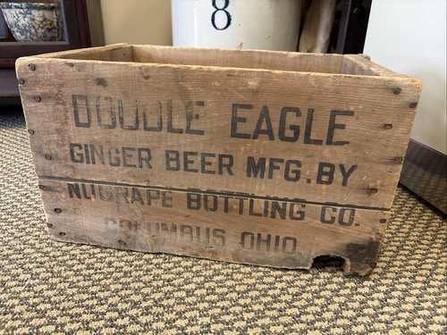 Vintage wooden soda - vintage,
